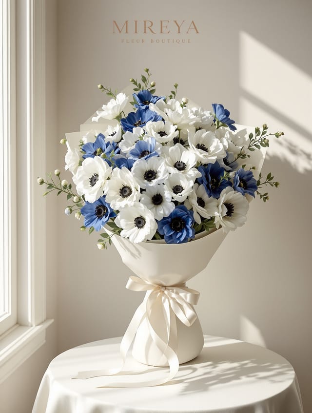 Bouquet Anémone — 15 Anemones