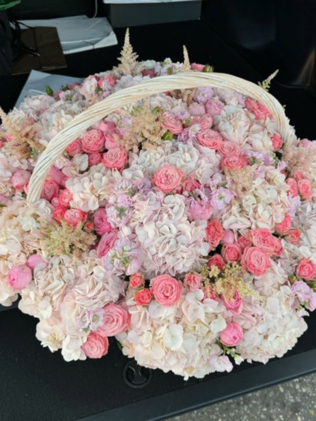 Кошница Розова изящност